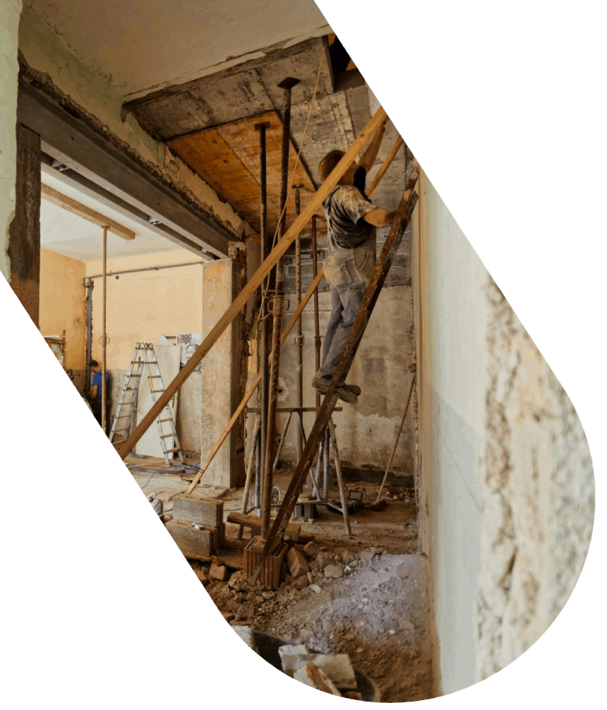 Travaux de construction en cours